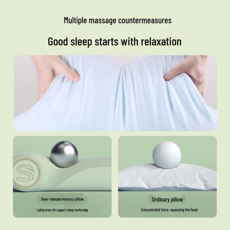 SKG P5 Cervical Neck and Shoulder Heating Massager Pillow