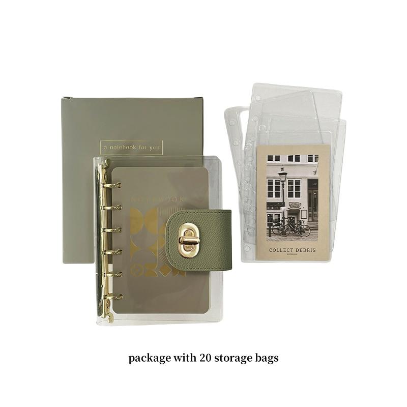 A7 Pocket Cash Budget Envelop Wallet Binder Po Card Bill Id Card Bank Bus Card Holder Storage Book Portable Notebook Diary Quality