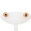 [Used] K18PG Ball Stud Earrings / J59-5