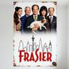 Frasier TV Show Vintage Metal Tin Sign Seattle Skyline Space Needle Retro Home Decor for Bar Man Cave Office Wall Art