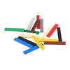 50pcs Bulk Building Blocks Smooth 1x6 Figure Bricks 11 Colors Educational Creative Toys for Children Size Compatible With 6636