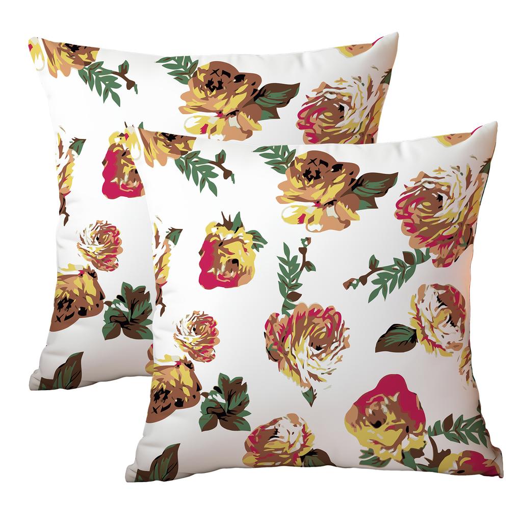 New Abstract Retro Oil Painting Style Pillowcase Double-sided Printed Home Sofa Cushion Pillowcase
