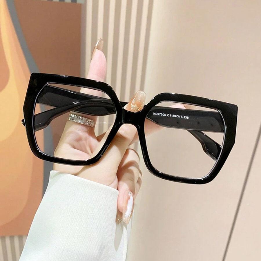 Simple Polygon Anti Blue Light Computer Glasses Outdoor Glasses
