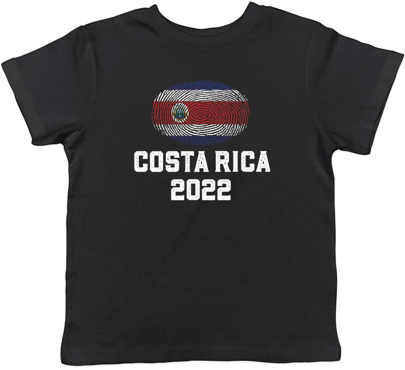 Kids T Shirt Costa Rica Football World Cup Supporters Childrens Boys Girls Gift 100