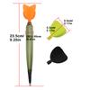 1 Set Carp Fishing Tool Markers Float Three Interchangeable Flights Exceptionally Buoyant Fishing Float Bobber Terminal Tackle Accessories Equipment