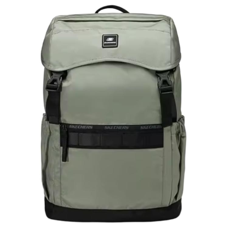 

Новый тканевый рюкзак Skechers для улицы, обычный, унисекс, травянисто-бежевый L324U038-02BV 32.0*17.0*43.9CM