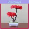 Indoor Decorative Plastic Bonsai Potted Plant For Home Decor