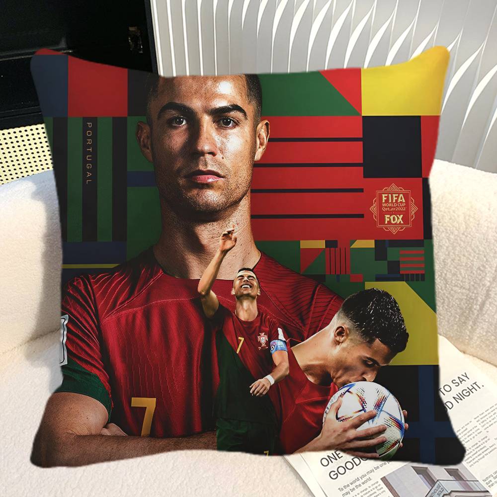 Cool CCristiano RRonaldo CR Classic Vintag Square Pillow Bedroom Sofa Leisure Comfort Cushion Car Home Decoration