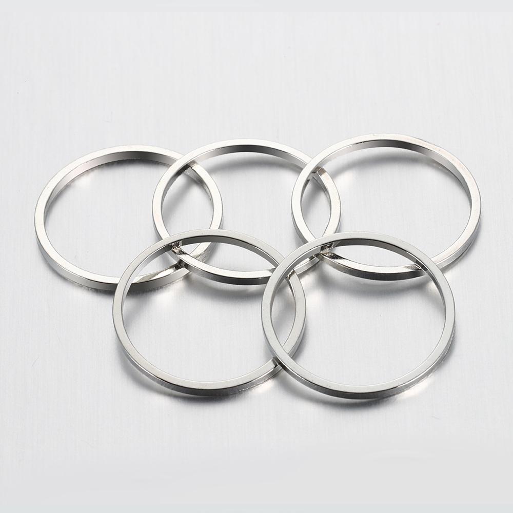 50pcs 20pcs Earrings Hoops Earring Making Loop Circle Wires Connectors Closed Circle Rings Pendants for Jewelry Making DIY