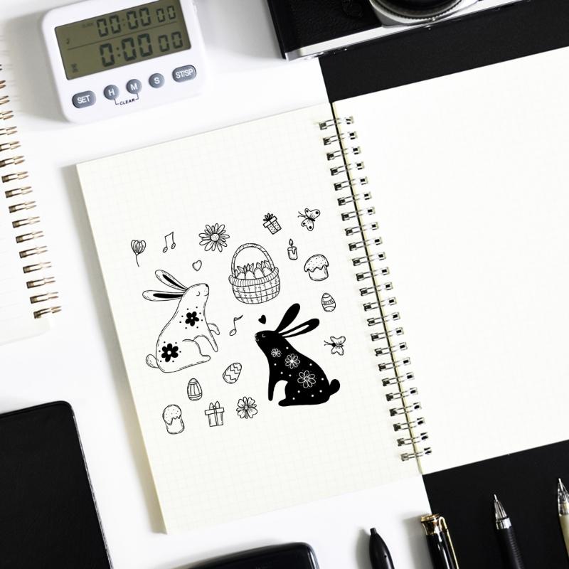 Animal Clear Silicone Stamp for DIY Invitation Card Scrapbooking Paper Craft Rubber Stamp Handmade Journaling Supplies