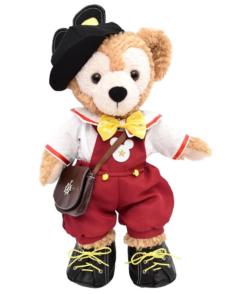 [Teddy Bear Mail Order Alice] Duffy & ShellieMay Dress-Up Costumes, Mickey & Minnie Outing Costumes, No Body, for Small Size (1 Pair)