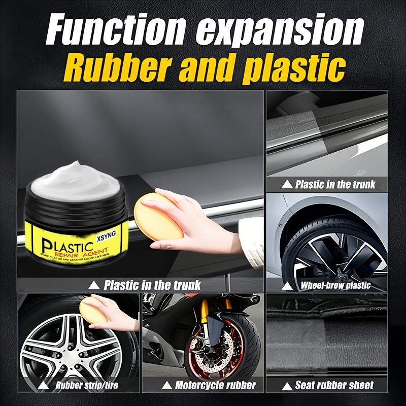 Car Interior Wax, Leather Care Cream, Dashboard, Seat Refurbishing Agent, Reinforced Plastic and Leather Repair Agent