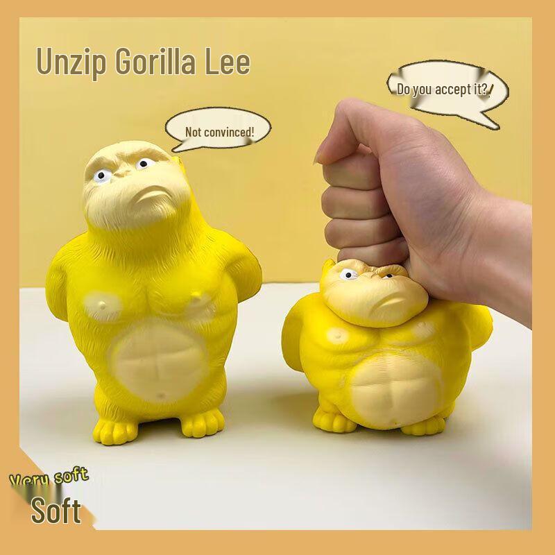 Mr. Huang's Slow Rebound Gorilla Desktop Ornament Doll