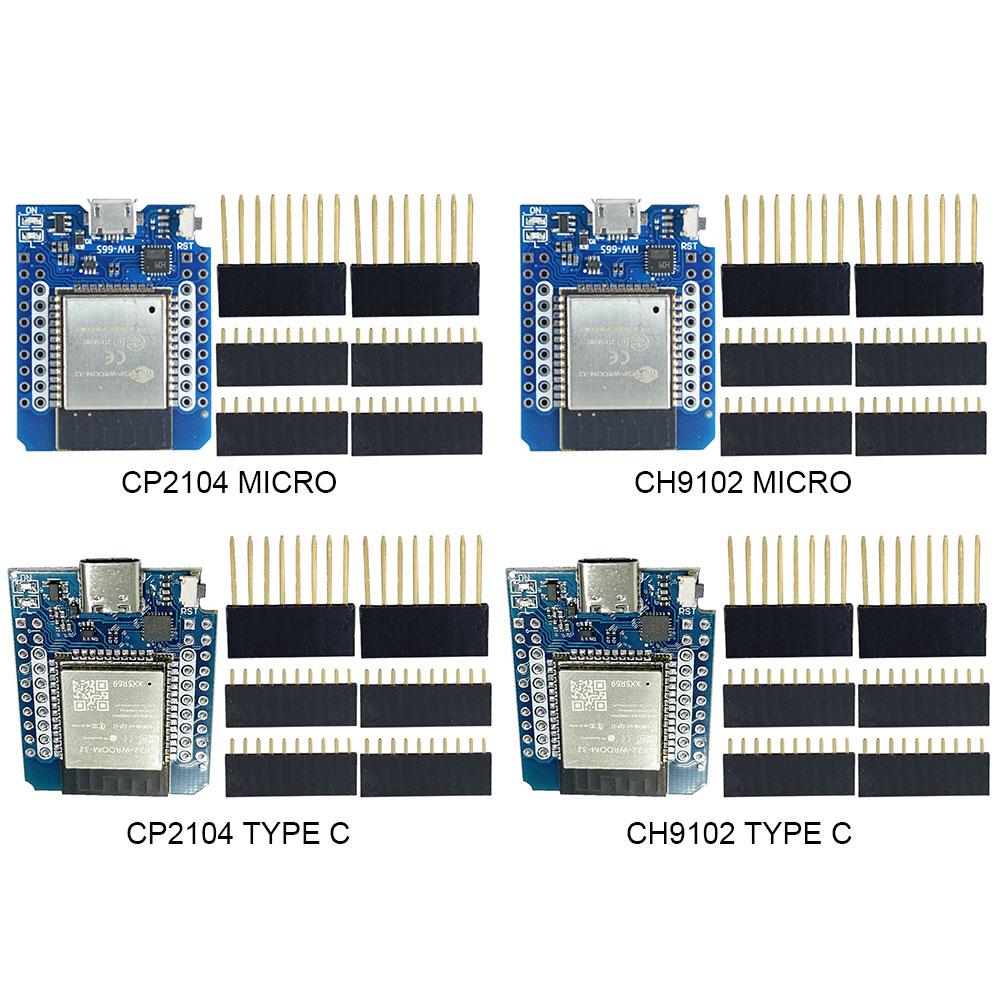 

AU ESP32 ESP-32S Dev Board CH9102 WiFi Bluetooth-Compatible with Pins for Arduin CH9102 MICRO