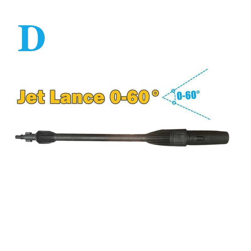 Car Washer Gun Extension Lance Wand For Bosch AR Blue Clean Black Decker Makita Michelin With Jet Spray And Turbo Nozzle