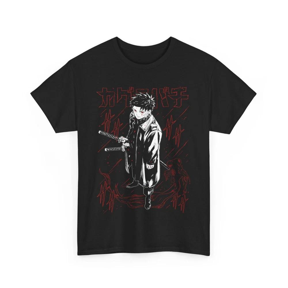 Anime Jujutsu Kaisen Tee Horror Black T Shirt S