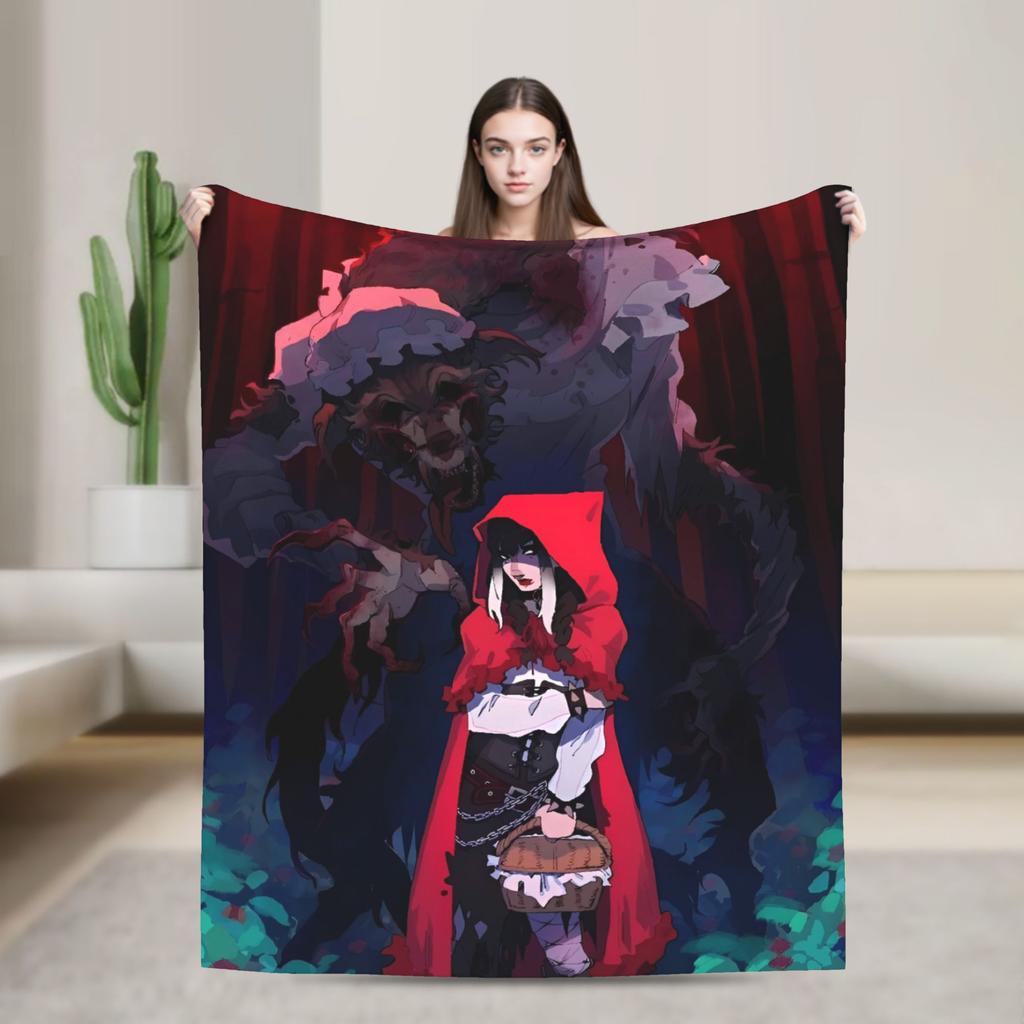 Deads by Daylights Warm Blanket  Picnic Plush Bedding Throws Novelty Outdoor Flannel Bedspread Sofa Bed Cover