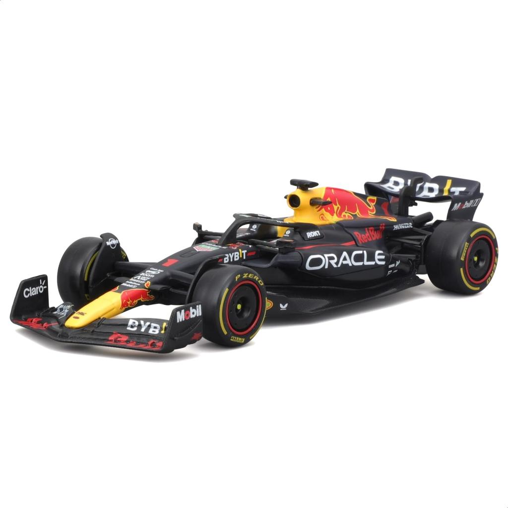 Bburago F1 Max Verstappen World Champion Commemorative Special Package Red Bull Max Verstappen Set Not Diecast Model Car Finished Product 1/43 4-Time