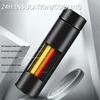 Car 500ml Portable Coffee Thermos Car Smart Stainless Steel Insulation Cup For Mercedes Benz B/C/E/S Class C200L GLC GLK CLA GLA QF1