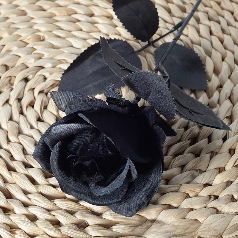 Single Velvet Strand Rose Simulation Flower Table Decor And Special Occasions