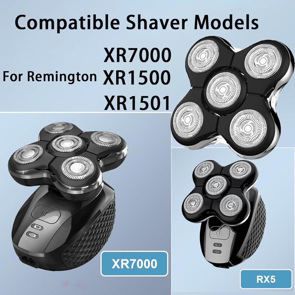 Pro Head Shaver Replacement Blades Compatible with Remington Balder Pro Head Shaver Model XR7000,Precision Electric Shaving for Bald Men (1 pcs)