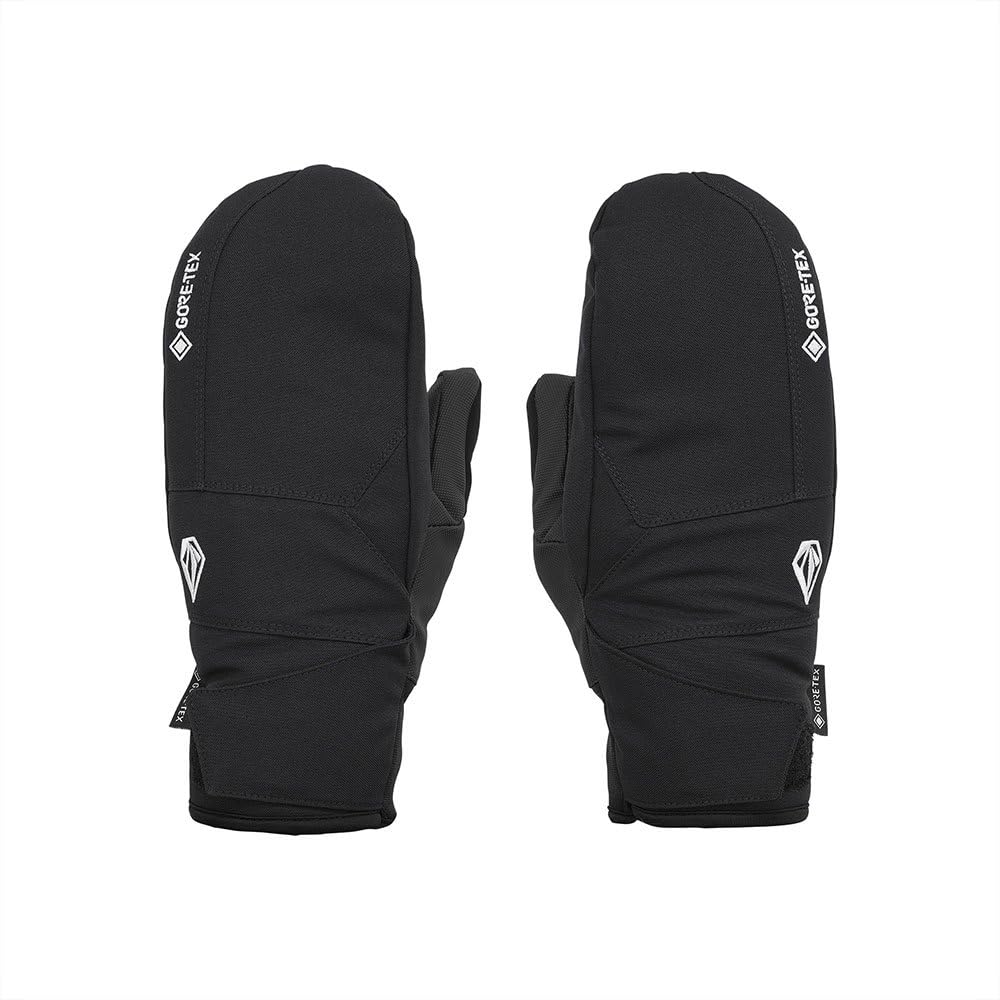 Volcom Waterproof and Breathable Mittens STAY DRY Snowboard Size M Men's (GORE-TEX Fabric) [J6852405 / GORE-TEX MITT] Gloves, Black,