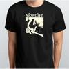 Slowdive Band Graphic Unisex T Shirt Sml Xl Xxl 3 4 Black Vintage Stretched Streetwear Homme Slightly Unisex Fashion