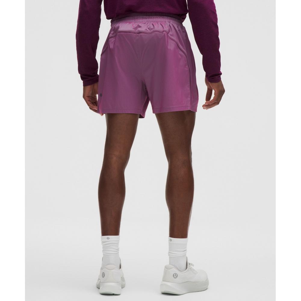 Lululemon Pace Breaker Linerless Short 5   Iridescent Fountain Jewelled Magenta