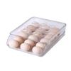 Automatic Carton with Lid Organizer Multi-Layer Egg Tray Holder Clear for Kitchen