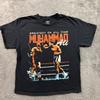 Muhammad Ali Thrilla In Manila Boxen T-Shirt Gegen Joe Frazier Erwachsenen L Schwarzes T-Shirt Unisex T-Shirt