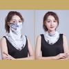 Scarf For Women Sun Uv Protection Hiking Neck Scarf Outdoor Triangular Scarf Sunscreen Veil Ice Silk Mask Face Cover