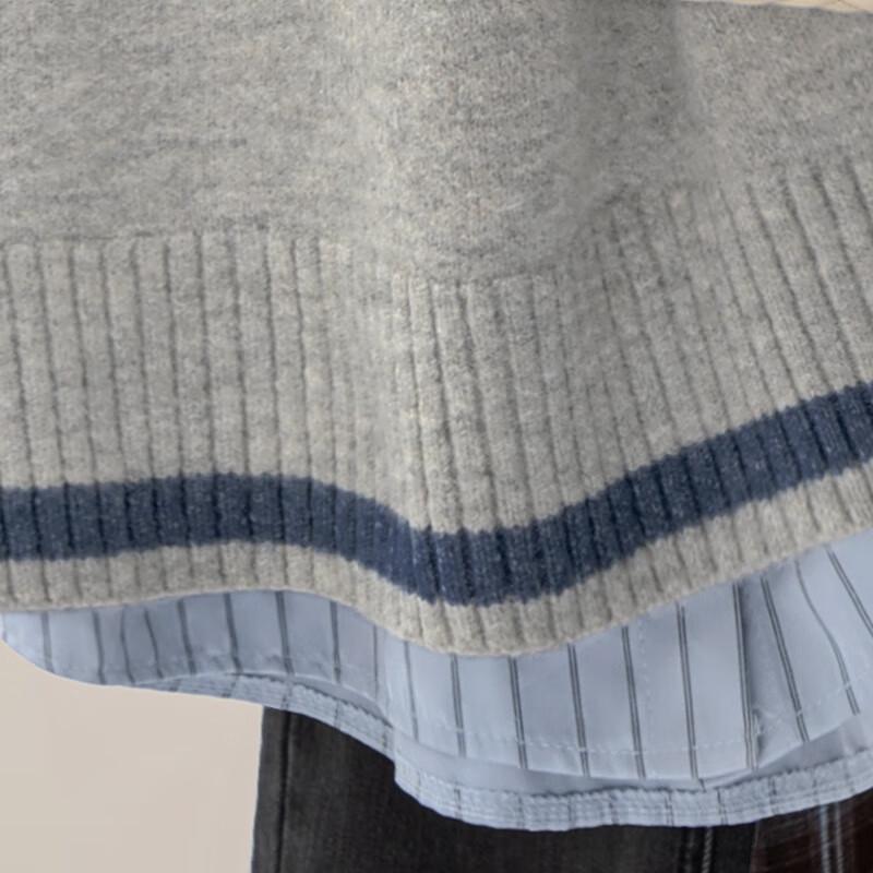 Women's V-Neck Knit Pullover Vest