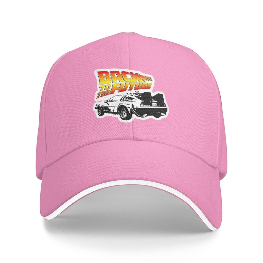 Unisex Baseballkappen Back To The Future Film Logo Outdoor Streetwear Sommer Sport Baseballmützen Hip Hop Kappe Casquette Hüte