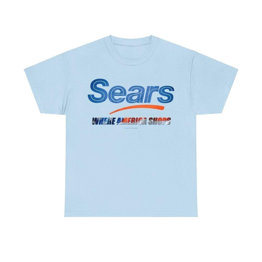 Sears Retail Store Where American Shops Nostalgic Logo T-shirt Unisex T-Shirt S