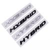 3D ABS 18.9cm HYBRID Emblem Badge Car Body Trunk Sticker Decal For Lexus CT200h RX450h ES300h Auto Accessories GE8