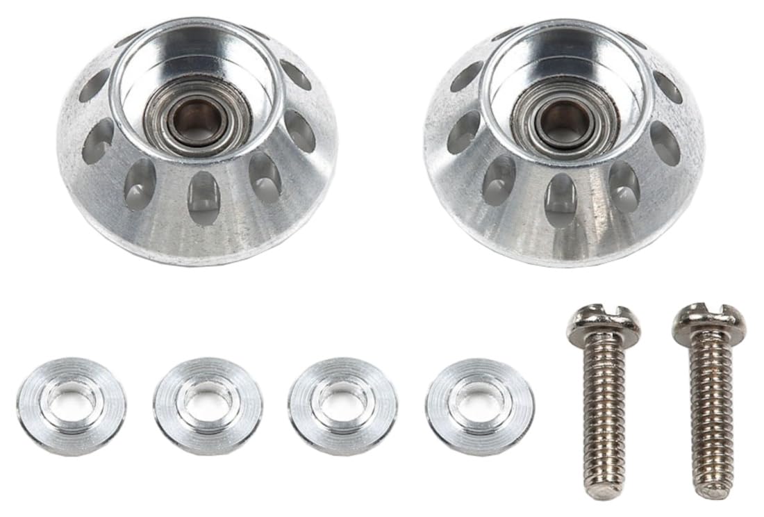 

Tamiya Mini 4WD Special Edition HG Lightweight 13mm All Aluminum Bearing Roller Tapered Type 95683