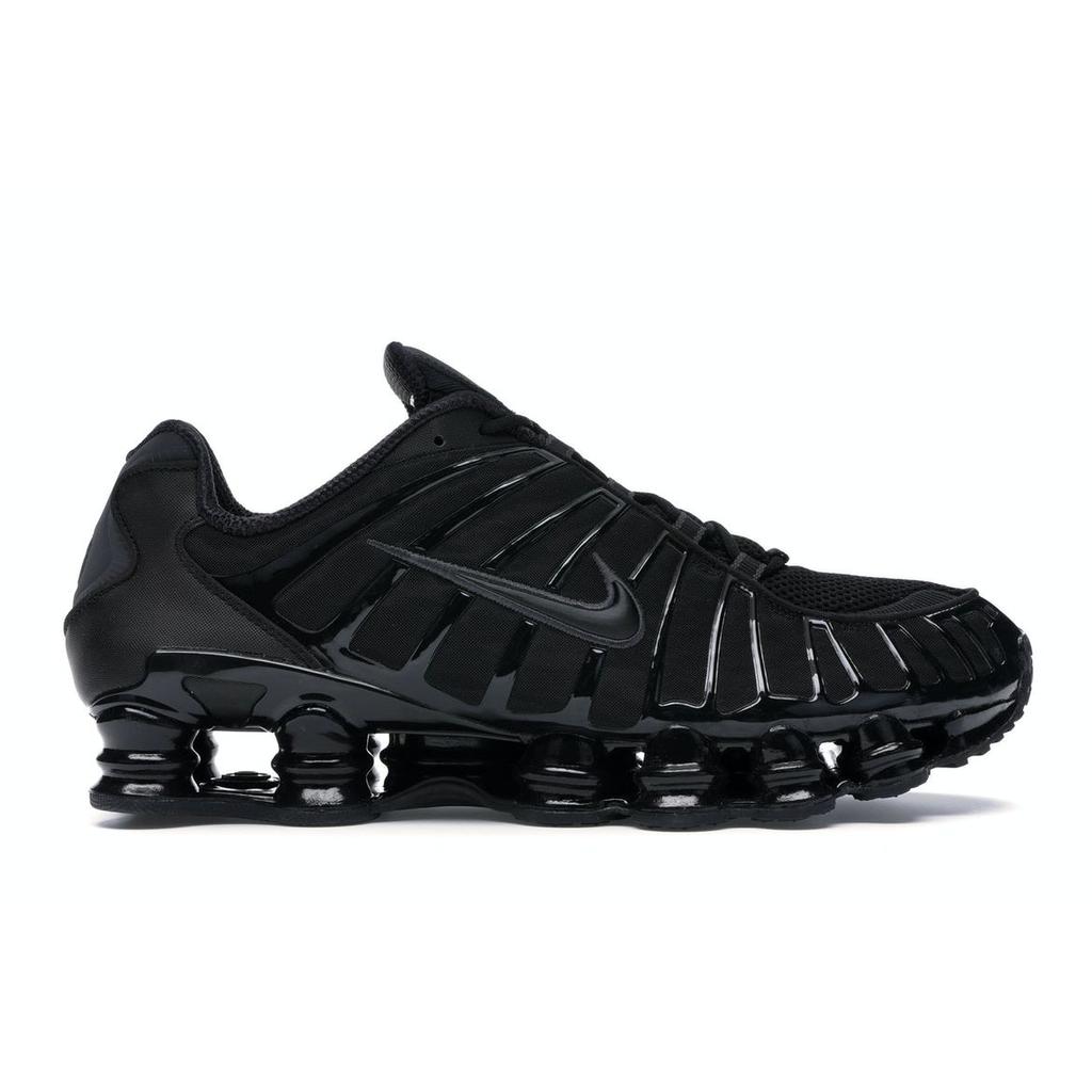 Nike Shox TL Metallic Hematite Men Sneakers Black Black-Metallic-Hematite-Max-Orange AV3595-002