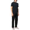STONE ISLAND FW22 Solid Color Label Crew Neck Short Sleeve T-Shirt Men Tops Navy-Blue 771523742-V0020