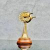 Nautischer Messing Schiffsmotorentelegraph 17,78 cm Maritime Dekoration Marineoffizier Geschenk Hochzeitstag Tischplatte Home Office Dekoration
