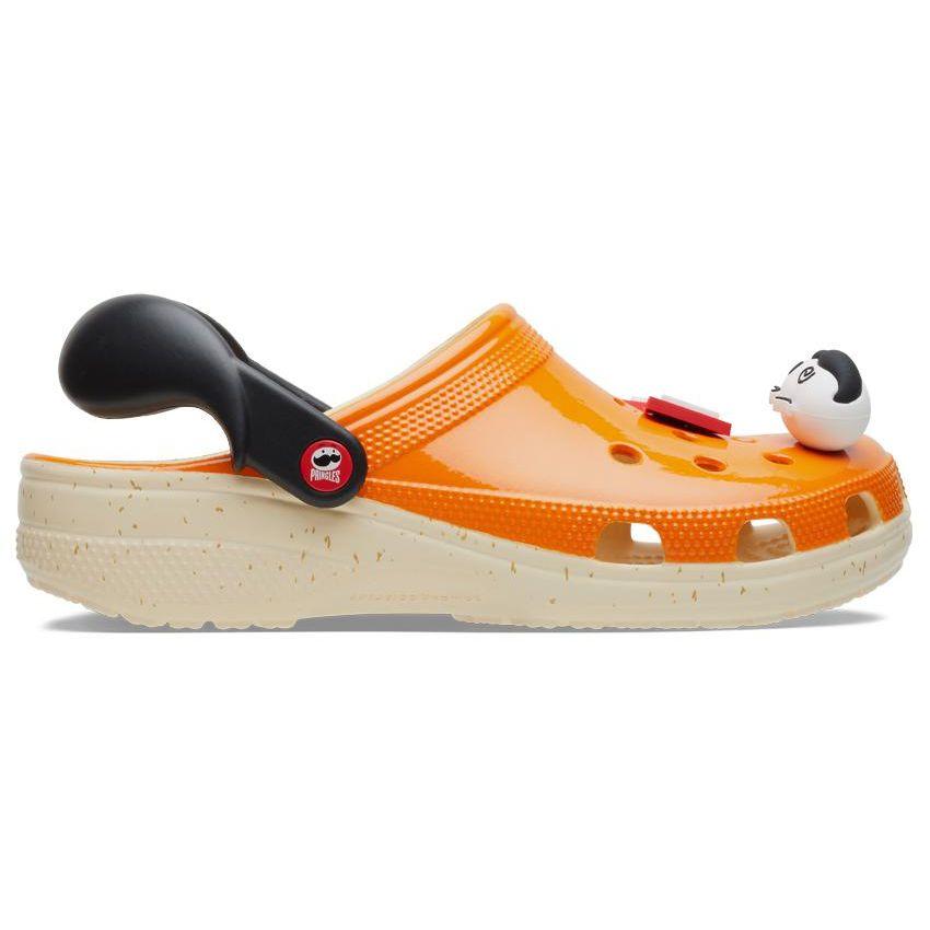Crocs Pringles x Classic Clog Orange Red Unisex Sneakers Multi-Color 209642-6AD