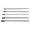 5pcs   Tool Carbide Burr Set 150mm Double Grain   Handle Alloy Impeller Polishing Tool for Chamfering Grinding Engraving