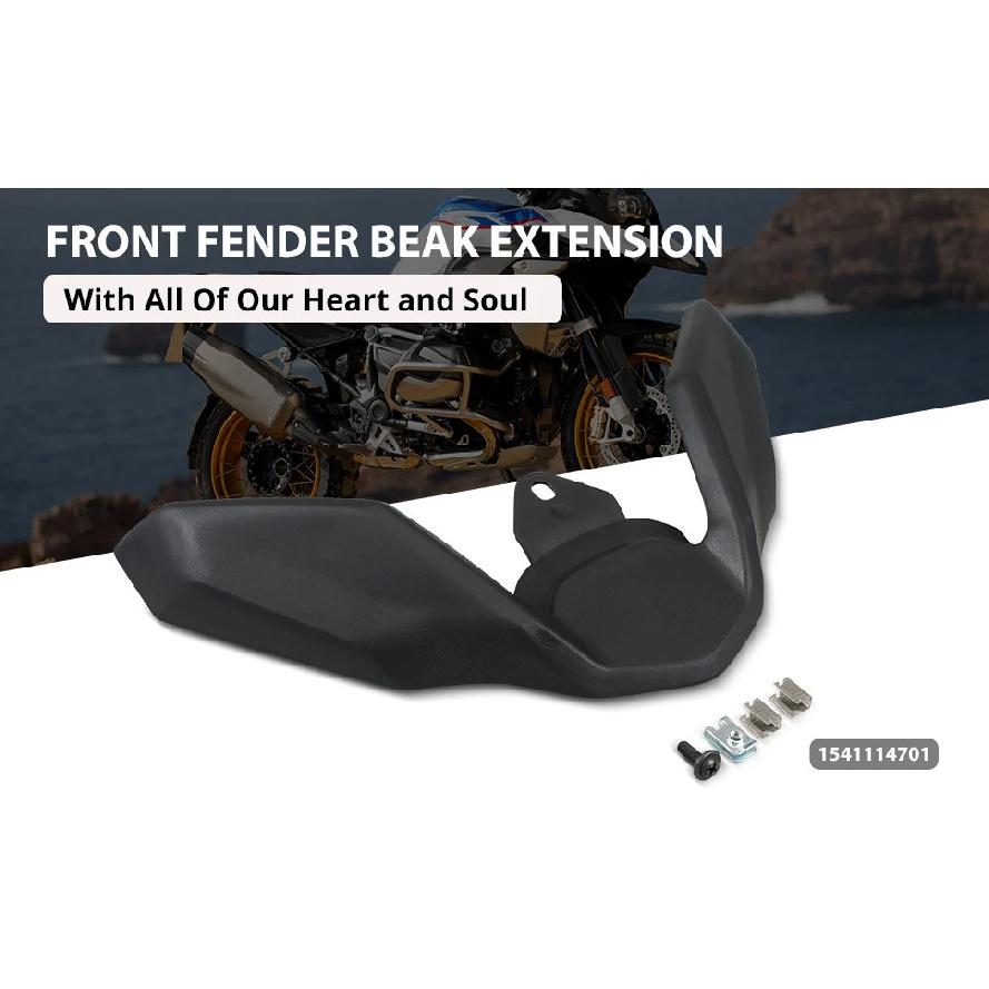 For 2017 2018 2019 BMW R1200GS LC Front Fender Beak Extension for BMW R1250GS R1250 GS R 1250 GS 2019 2020 2021 2022 2023