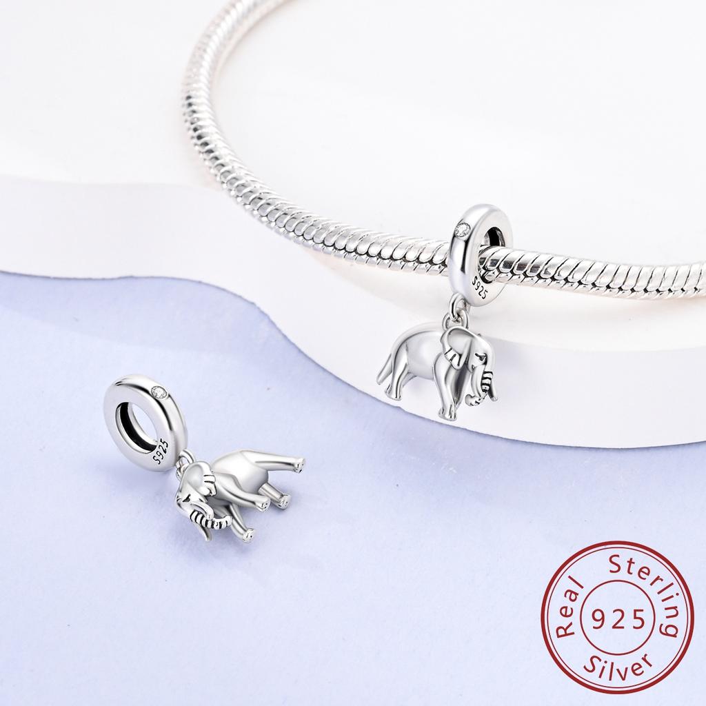 Copper Charms Animal Rabbit Dinosaur Cat Beads Fit Bracelet Making Woman Jewelry