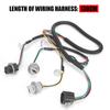 Rear Tail Light Wiring Harness Sockets for Ford Ranger Ute PX 2011 2012 2013 2014 2015 2016 2017 2018 2019 2020 2021 2022