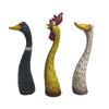 Funny Screaming Chicken Statues Resin Crafts Chicken Figurine  Garden Courtyard Decoration
