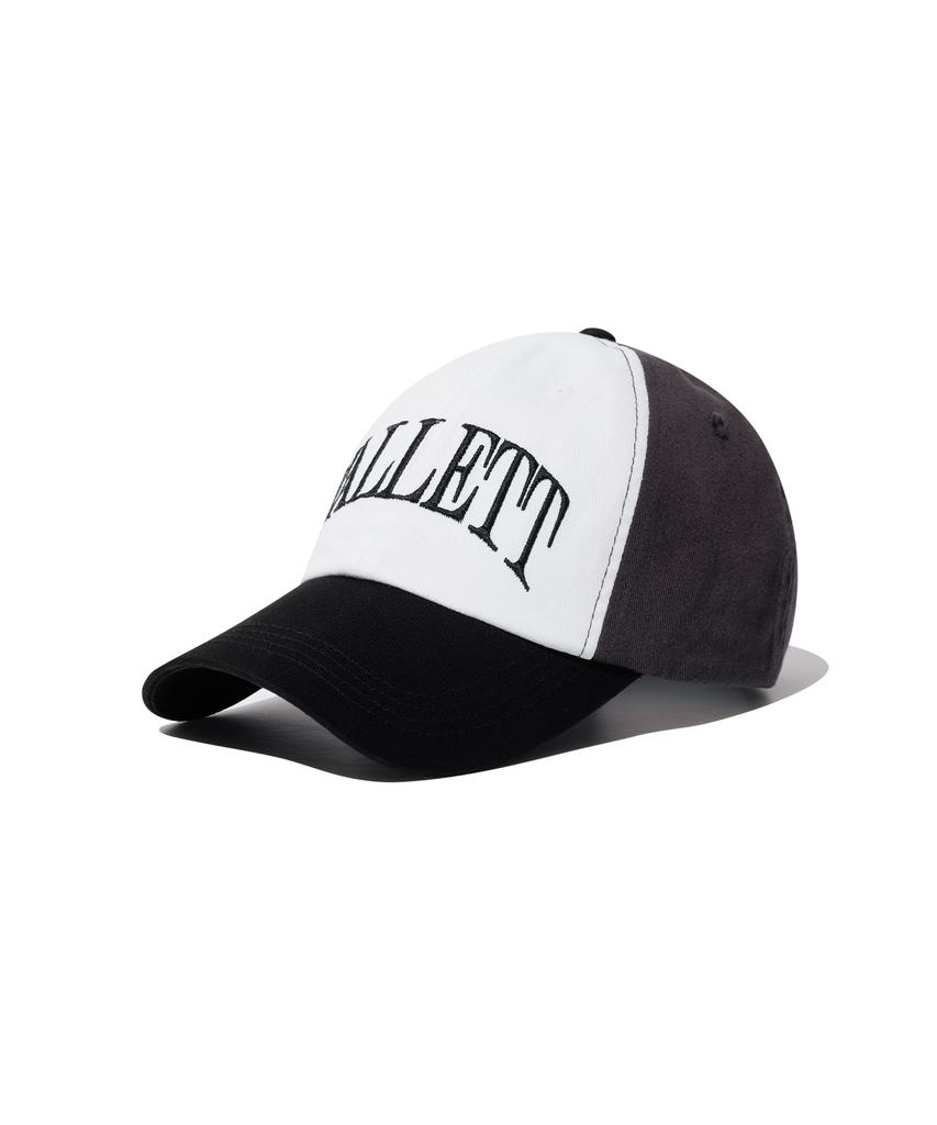 FALLETT Color Block Logo Ball Cap Black