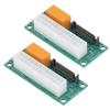 Dual Power Supply Sync Starter SATA Interface Dual PSU Adapter 24 Pin Dual Power Connector for BTC Miner