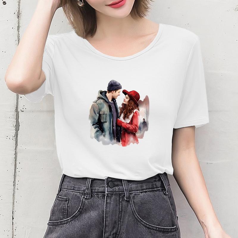 Liebhaber Punk Patch Hitze-Kleber Romantische Kleidung Aufkleber T-Shirt DIY Hoodies Wärme Presse Applizierte Parches Ropa Eisen auf Patches