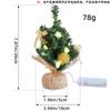 Christmas Luminous Star Christmas Tree Tabletop Ornaments, Small Christmas Tree Festive Atmosphere Dress Up Props