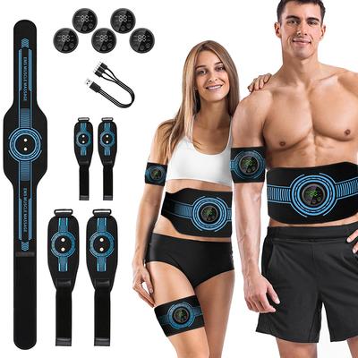 Svalový stimulátor Břišní tonizační pás EMS Muscle Toner Domácí Tělocvična Fitness Trénink Tělo Štíhlé Břicho Pas Paže Nohy Zhubnout